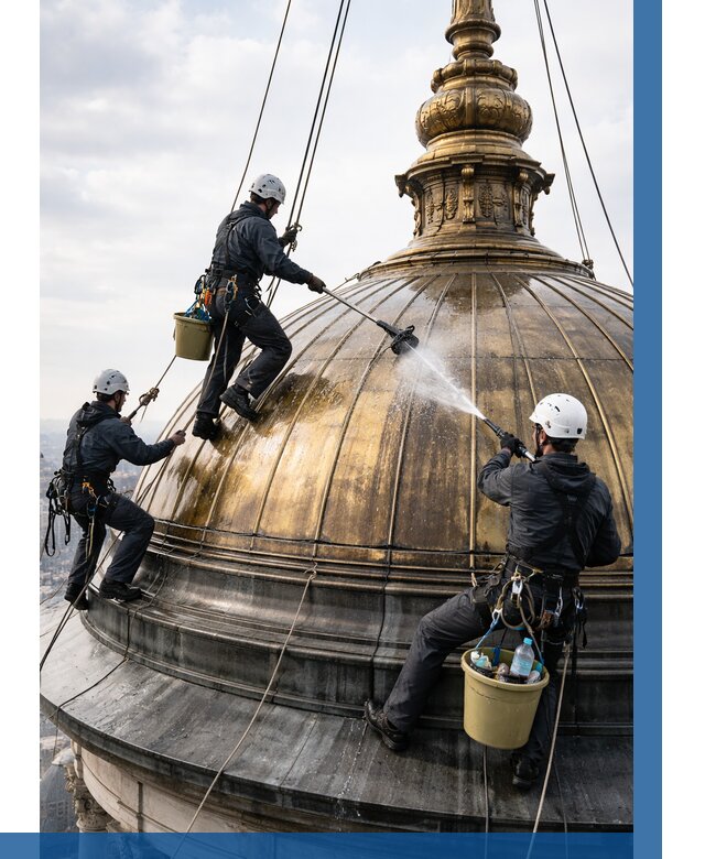 Мойка куполов и шпилей в Нальчике от 8290 р. - заказать | ВЫСОТНИК-Нль