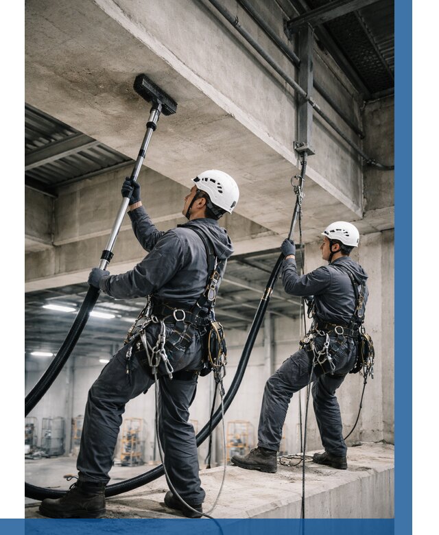 Обеспыливание потолочных конструкций в Нальчике от 259 р. |ВЫСОТНИК-Нль