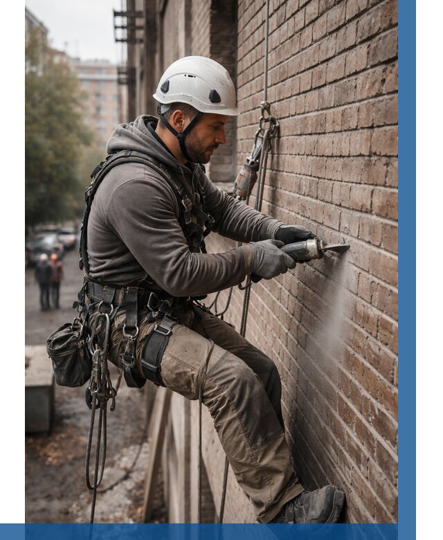 Расшивка кирпичных швов в Нальчике от 622 р. | ВЫСОТНИК-Нль