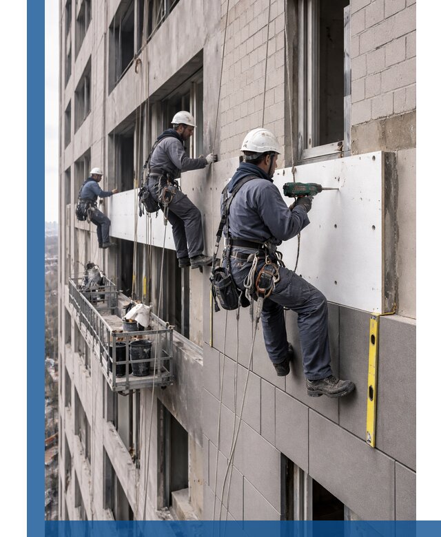 Монтаж фасадных термопанелей высокого качества в Нальчике