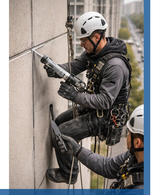 Первичная герметизация швов в Нальчике от 622 р. | ВЫСОТНИК-Нль