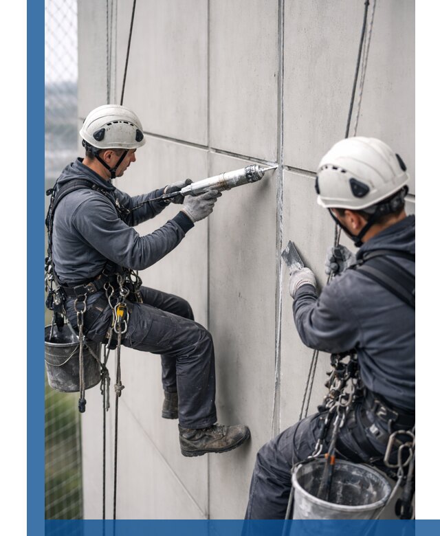 Первичная герметизация швов фасадов и кровель в Нальчике