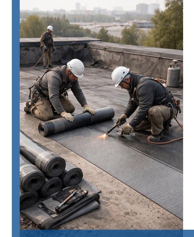 Монтаж мягкой кровли в Нальчике профессионально и надежно