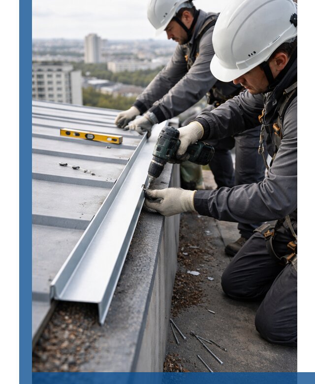 Монтаж капельника на кровле в Нальчике с гарантией качества