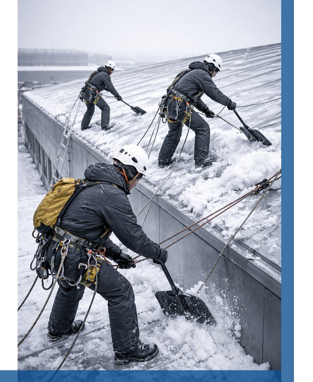 Очистка навесов от снега в Нальчике от 4663 р. | ВЫСОТНИК-Нль