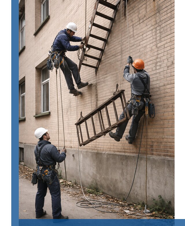 Демонтаж пожарной лестницы в Нальчике быстро и безопасно