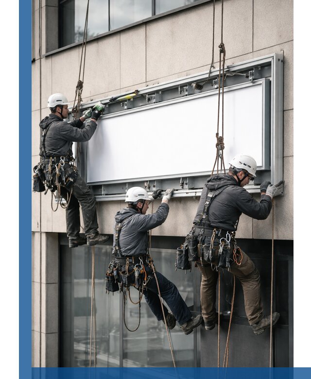 Профессиональный монтаж светового короба под ключ в Нальчике