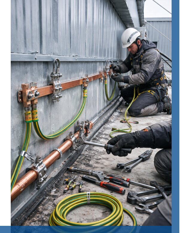 Монтаж заземления здания в Нальчике от 25908 р. | ВЫСОТНИК-Нль