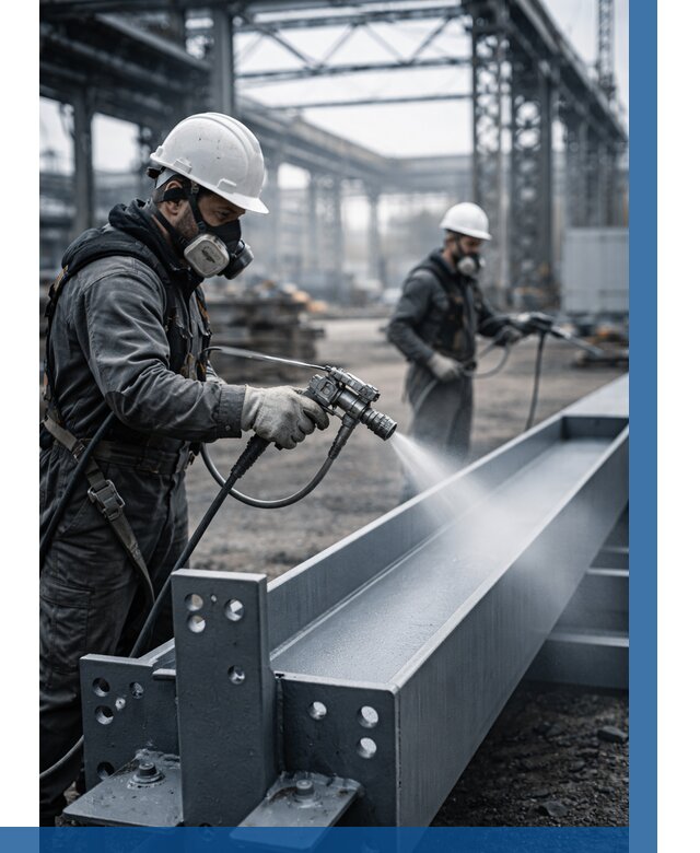 Антикорроз. обработка металлоконстр. в Нальчике от 466 р. | ВЫСОТНИК-Нль