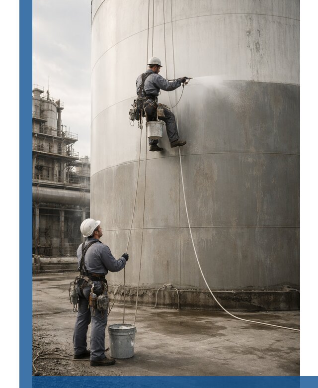 Покраска стальных резервуаров и емкостей в Нальчике профессионально