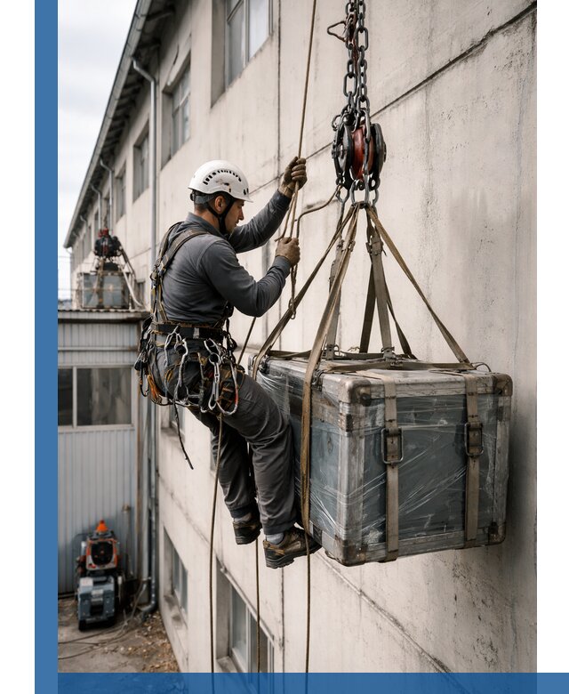 Подъем грузов на высоту в Нальчике для промышленных объектов