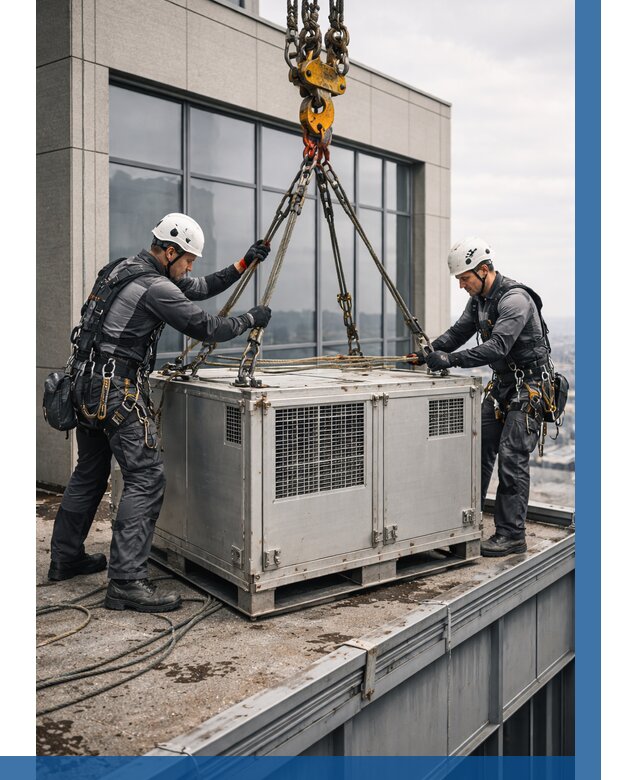 Такелажные работы на высоте в Нальчике от 8290 р. | ВЫСОТНИК-Нль