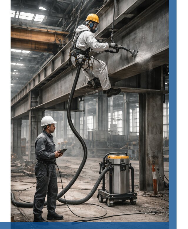 Обеспыливание конструкций в цехе в Нальчике от 4352 р. | ВЫСОТНИК-Нль