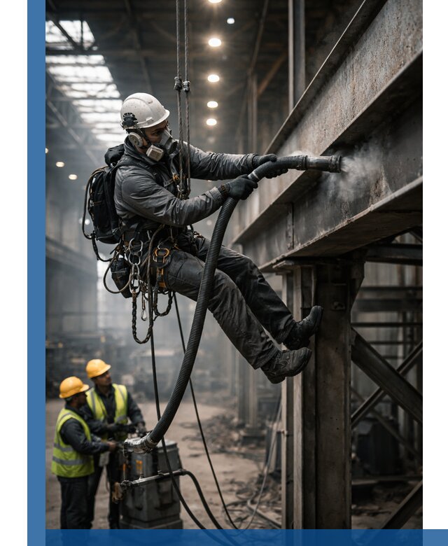 Обеспыливание конструкций в цехах промышленного производства в Нальчике