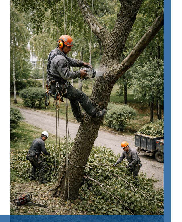 Кронирование деревьев в Нальчике от 6736 р. | ВЫСОТНИК-Нль