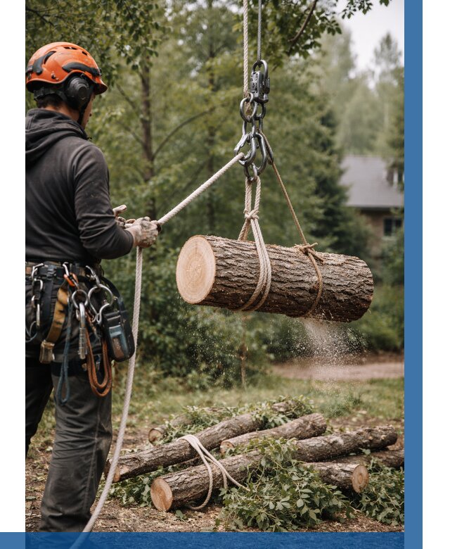 Валка деревьев частями в Нальчике от 7772 р. | ВЫСОТНИК-Нль